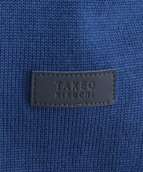 TAKEO KIKUCHI / タケオキクチ ニット・セーター | 【Sサイズ~】アンチピリング テーラードネック ニット | 詳細9