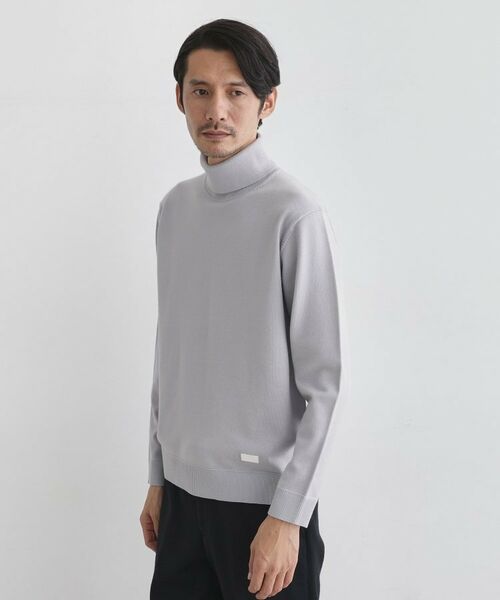 TAKEO KIKUCHI / タケオキクチ ニット・セーター | 【Sサイズ～】アンチピリング タートルネック ニット | 詳細10