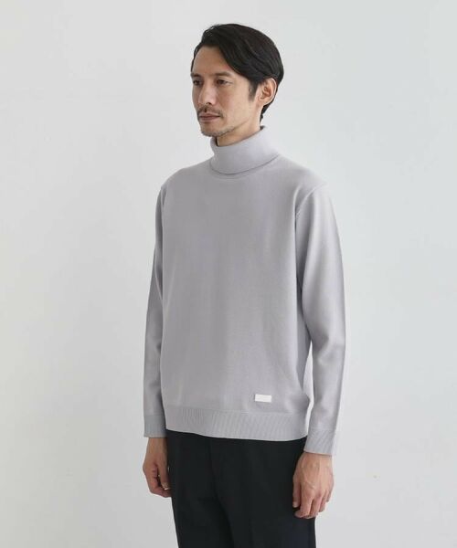 TAKEO KIKUCHI / タケオキクチ ニット・セーター | 【Sサイズ～】アンチピリング タートルネック ニット | 詳細11