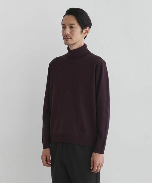 TAKEO KIKUCHI / タケオキクチ ニット・セーター | 【Sサイズ～】アンチピリング タートルネック ニット | 詳細16