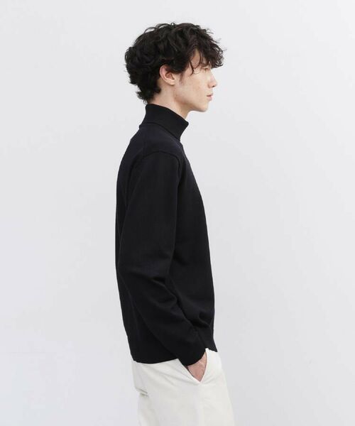 TAKEO KIKUCHI / タケオキクチ ニット・セーター | 【Sサイズ～】アンチピリング タートルネック ニット | 詳細21