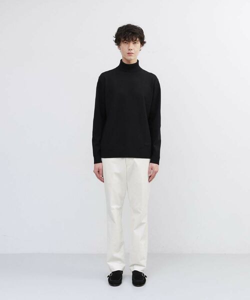 TAKEO KIKUCHI / タケオキクチ ニット・セーター | 【Sサイズ～】アンチピリング タートルネック ニット | 詳細22