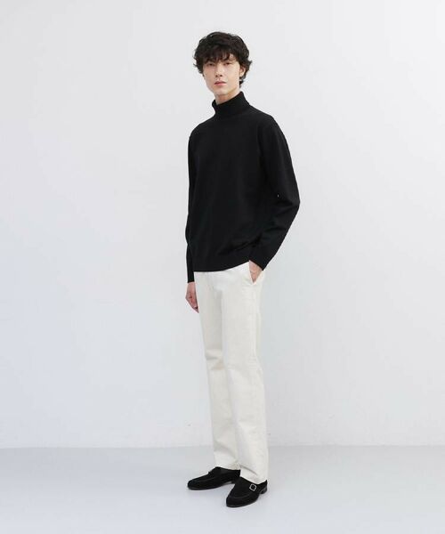 TAKEO KIKUCHI / タケオキクチ ニット・セーター | 【Sサイズ～】アンチピリング タートルネック ニット | 詳細23