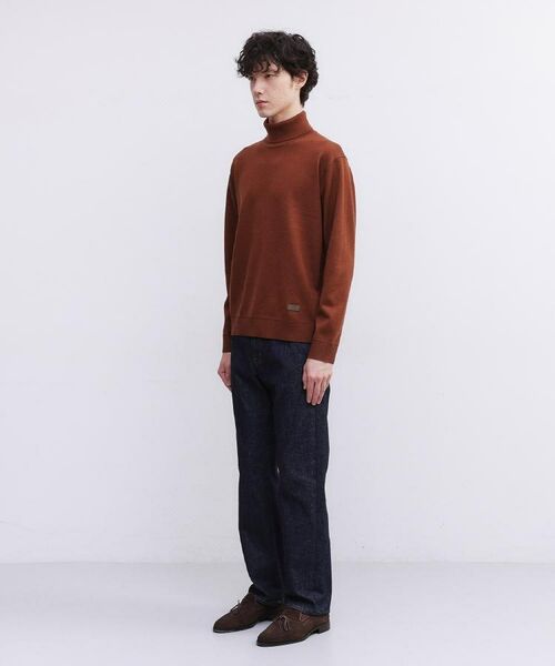 TAKEO KIKUCHI / タケオキクチ ニット・セーター | 【Sサイズ～】アンチピリング タートルネック ニット | 詳細27
