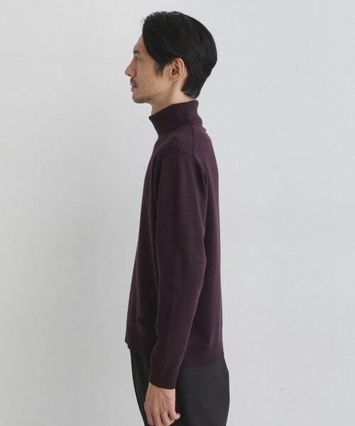 TAKEO KIKUCHI / タケオキクチ ニット・セーター | 【Sサイズ～】アンチピリング タートルネック ニット | 詳細3