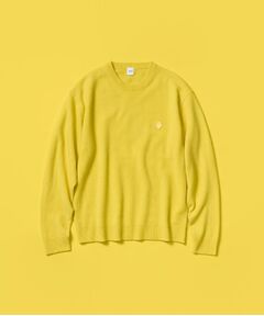 TAKEO KIKUCHI / タケオキクチ ニット・セーター | 【Air Palette Knit】ワンポイント カラーニット プルオーバー
