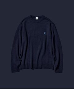 TAKEO KIKUCHI / タケオキクチ ニット・セーター | 【Air Palette Knit】ワンポイント カラーニット プルオーバー