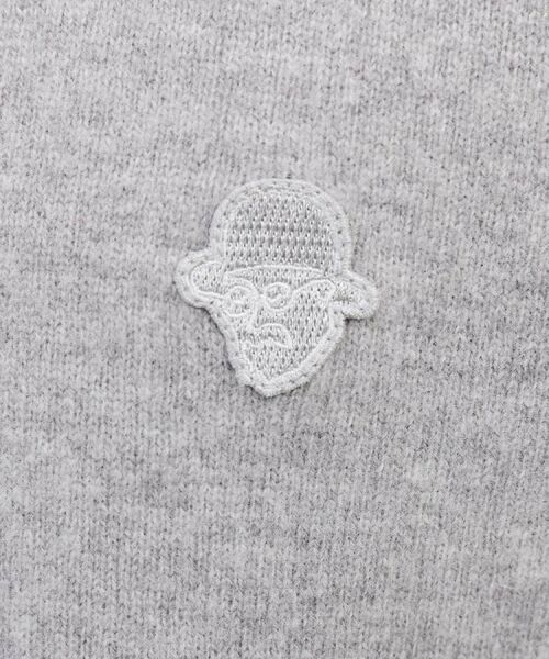 TAKEO KIKUCHI / タケオキクチ ニット・セーター | 【Air Palette Knit】ワンポイント カラーニット プルオーバー | 詳細13