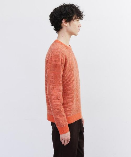 TAKEO KIKUCHI / タケオキクチ ニット・セーター | メランジ ニットプルオーバー | 詳細10