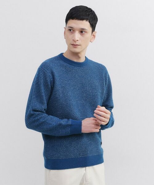 TAKEO KIKUCHI / タケオキクチ ニット・セーター | メランジ ニットプルオーバー | 詳細17