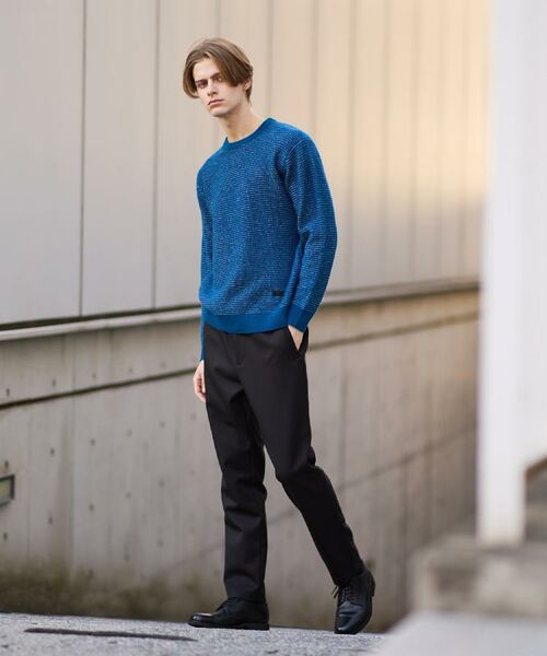 TAKEO KIKUCHI / タケオキクチ ニット・セーター | メランジ ニットプルオーバー | 詳細27