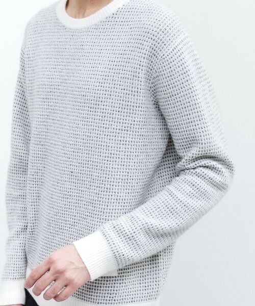 TAKEO KIKUCHI / タケオキクチ ニット・セーター | メランジ ニットプルオーバー | 詳細5