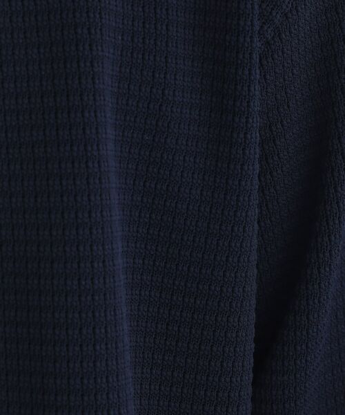 TAKEO KIKUCHI / タケオキクチ レザーブルゾン・ジャケット | ニットライクジャージ ブルゾン | 詳細17