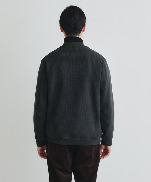 TAKEO KIKUCHI / タケオキクチ レザーブルゾン・ジャケット | ニットライクジャージ ブルゾン | 詳細4