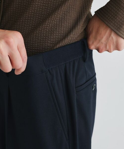 TAKEO KIKUCHI / タケオキクチ パンツ | サイドゴアウエスト スリム スラックス | 詳細10
