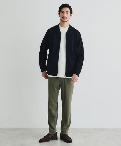 TAKEO KIKUCHI / タケオキクチ パンツ | サイドゴアウエスト スリム スラックス | 詳細13