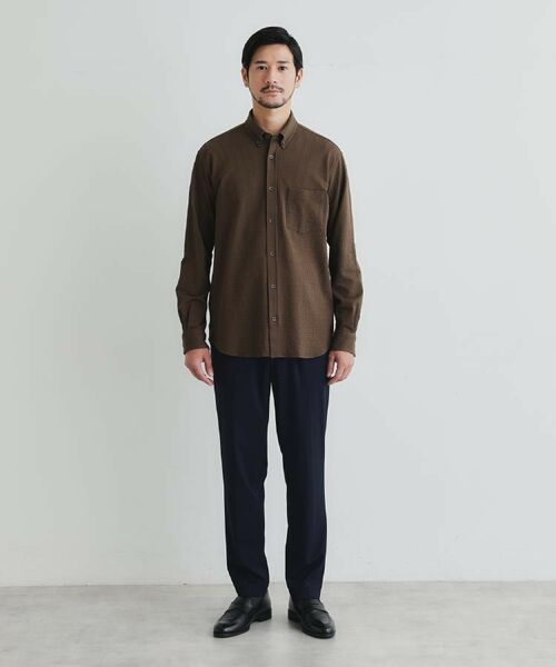 TAKEO KIKUCHI / タケオキクチ パンツ | サイドゴアウエスト スリム スラックス | 詳細19