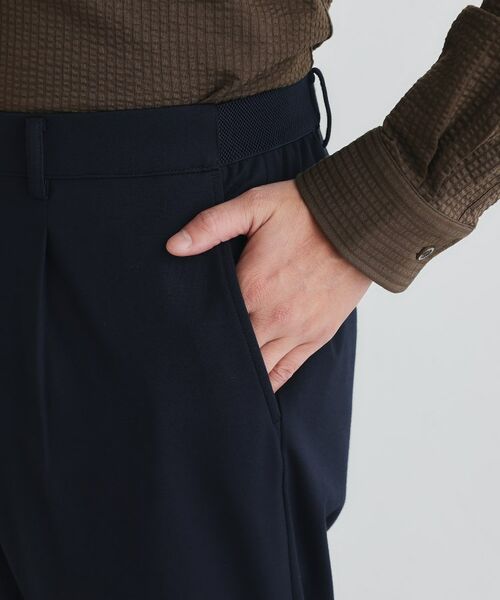 TAKEO KIKUCHI / タケオキクチ パンツ | サイドゴアウエスト スリム スラックス | 詳細6