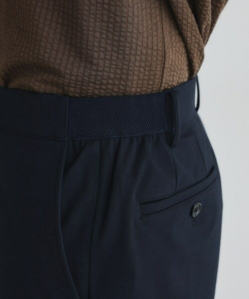 TAKEO KIKUCHI / タケオキクチ パンツ | サイドゴアウエスト スリム スラックス | 詳細9