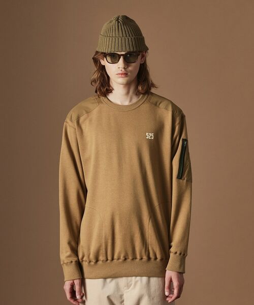 TAKEO KIKUCHI / タケオキクチ スウェット | 【Sサイズ~】525ミリタリートレーナー | 詳細2
