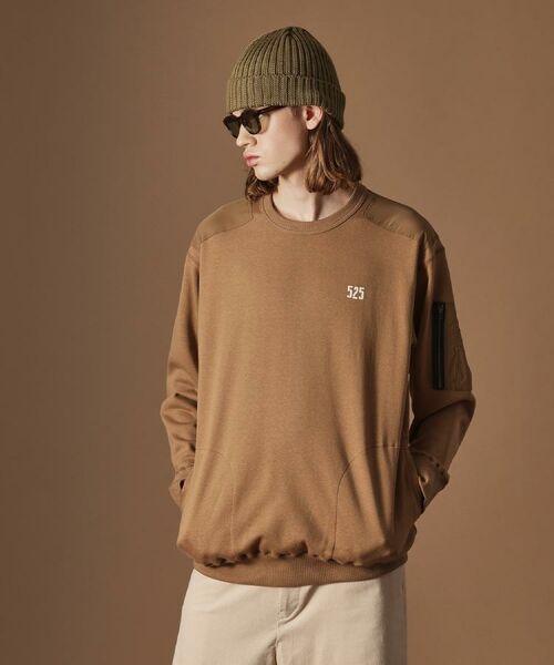 TAKEO KIKUCHI / タケオキクチ スウェット | 【Sサイズ~】525ミリタリートレーナー | 詳細27