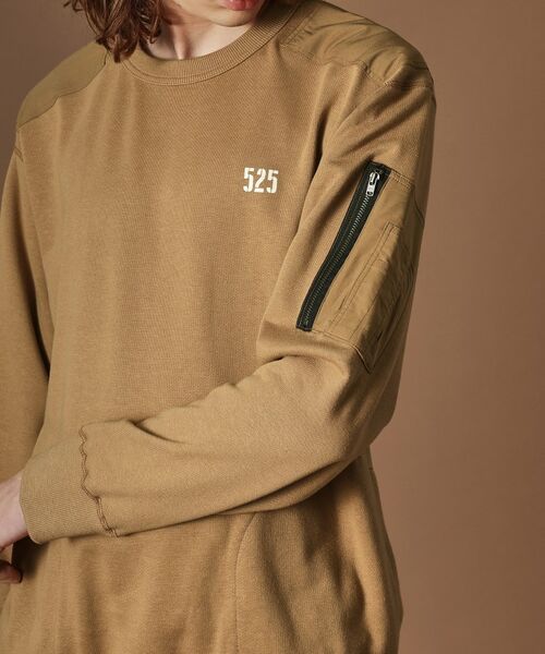 TAKEO KIKUCHI / タケオキクチ スウェット | 【Sサイズ~】525ミリタリートレーナー | 詳細6