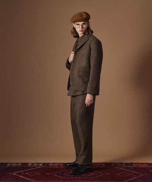 TAKEO KIKUCHI / タケオキクチ テーラードジャケット | 【Sサイズ～】ウール混ワッフルジャケット | 詳細19