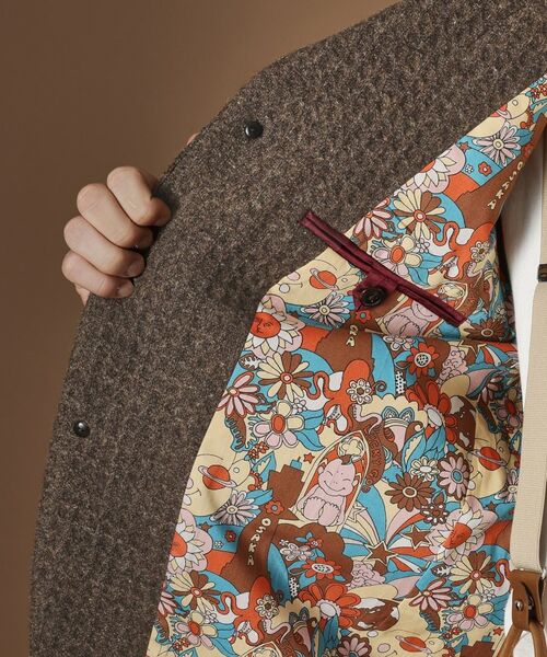 TAKEO KIKUCHI / タケオキクチ テーラードジャケット | 【Sサイズ～】ウール混ワッフルジャケット | 詳細9