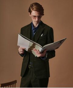 TAKEO KIKUCHI / タケオキクチ テーラードジャケット | 【Sサイズ～】ドビーキャラメルコールジャケット