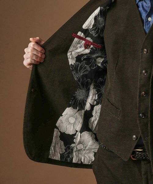 TAKEO KIKUCHI / タケオキクチ テーラードジャケット | 【Sサイズ～】ドビーキャラメルコールジャケット | 詳細29