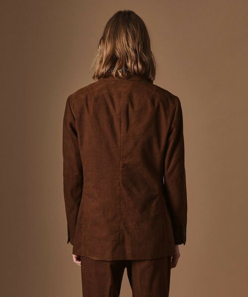 TAKEO KIKUCHI / タケオキクチ テーラードジャケット | 【Sサイズ～】ドビーキャラメルコールジャケット | 詳細3