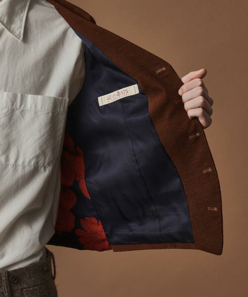TAKEO KIKUCHI / タケオキクチ ベスト | 【Sサイズ～】ドビーキャラメルコールベスト | 詳細9