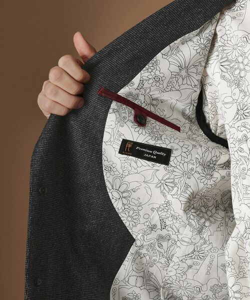 TAKEO KIKUCHI / タケオキクチ テーラードジャケット | 【Sサイズ～】ピンチェックミルドジャケット | 詳細9