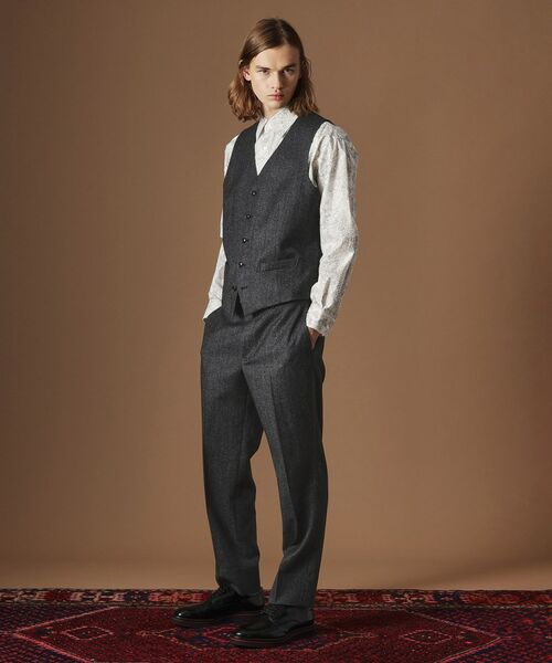 TAKEO KIKUCHI / タケオキクチ ベスト | 【Sサイズ～】ピンチェックミルドヴェスト | 詳細12