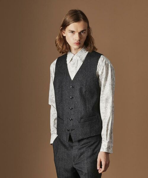 TAKEO KIKUCHI / タケオキクチ ベスト | 【Sサイズ～】ピンチェックミルドヴェスト | 詳細14