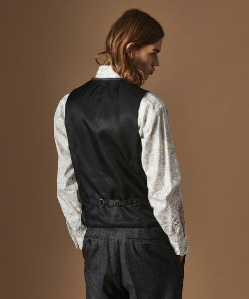 TAKEO KIKUCHI / タケオキクチ ベスト | 【Sサイズ～】ピンチェックミルドヴェスト | 詳細15