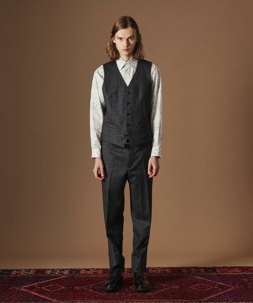 TAKEO KIKUCHI / タケオキクチ ベスト | 【Sサイズ～】ピンチェックミルドヴェスト | 詳細16