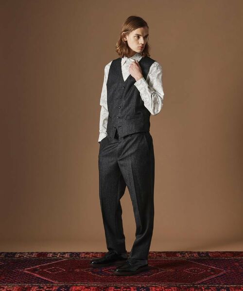 TAKEO KIKUCHI / タケオキクチ ベスト | 【Sサイズ～】ピンチェックミルドヴェスト | 詳細17