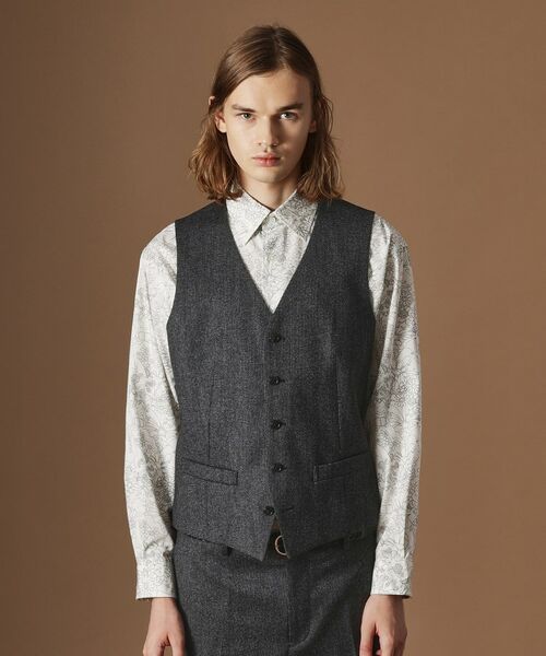 TAKEO KIKUCHI / タケオキクチ ベスト | 【Sサイズ～】ピンチェックミルドヴェスト | 詳細2