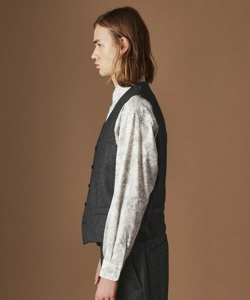 TAKEO KIKUCHI / タケオキクチ ベスト | 【Sサイズ～】ピンチェックミルドヴェスト | 詳細3
