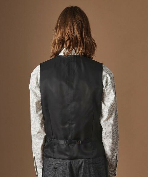 TAKEO KIKUCHI / タケオキクチ ベスト | 【Sサイズ～】ピンチェックミルドヴェスト | 詳細4