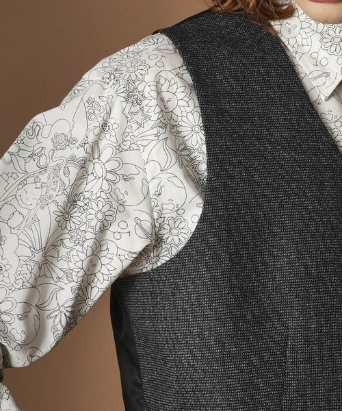 TAKEO KIKUCHI / タケオキクチ ベスト | 【Sサイズ～】ピンチェックミルドヴェスト | 詳細6