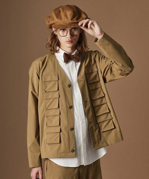 TAKEO KIKUCHI / タケオキクチ レザーブルゾン・ジャケット | エリナシカバーオール | 詳細13