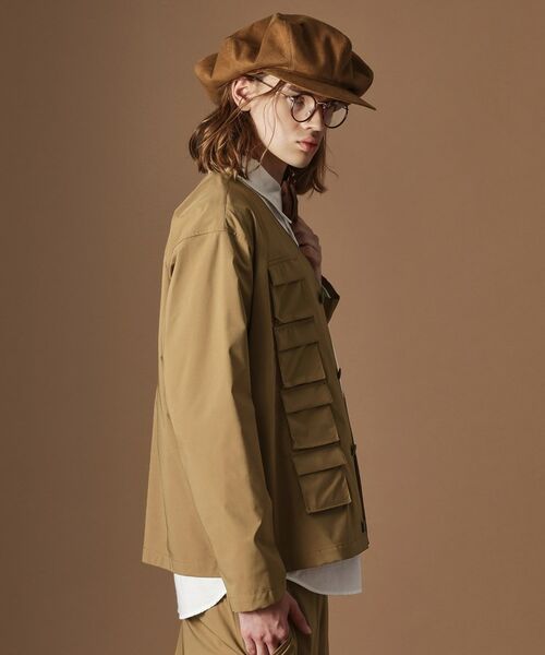 TAKEO KIKUCHI / タケオキクチ レザーブルゾン・ジャケット | エリナシカバーオール | 詳細14