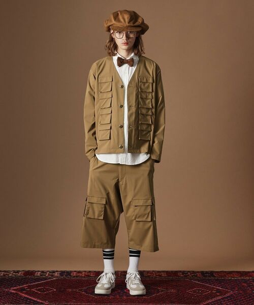 TAKEO KIKUCHI / タケオキクチ レザーブルゾン・ジャケット | エリナシカバーオール | 詳細15