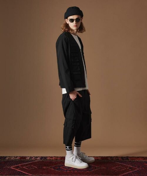 TAKEO KIKUCHI / タケオキクチ レザーブルゾン・ジャケット | エリナシカバーオール | 詳細18