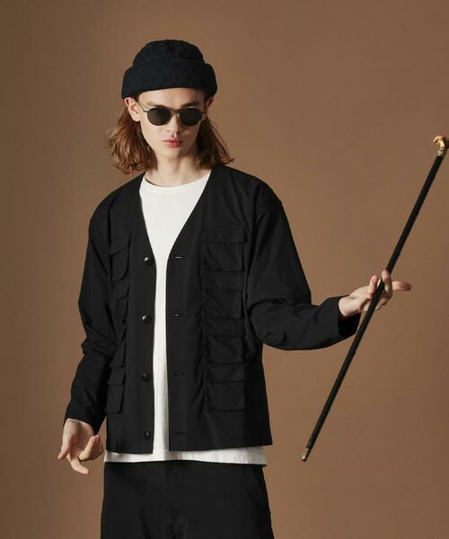 TAKEO KIKUCHI / タケオキクチ レザーブルゾン・ジャケット | エリナシカバーオール | 詳細23