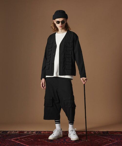 TAKEO KIKUCHI / タケオキクチ レザーブルゾン・ジャケット | エリナシカバーオール | 詳細25