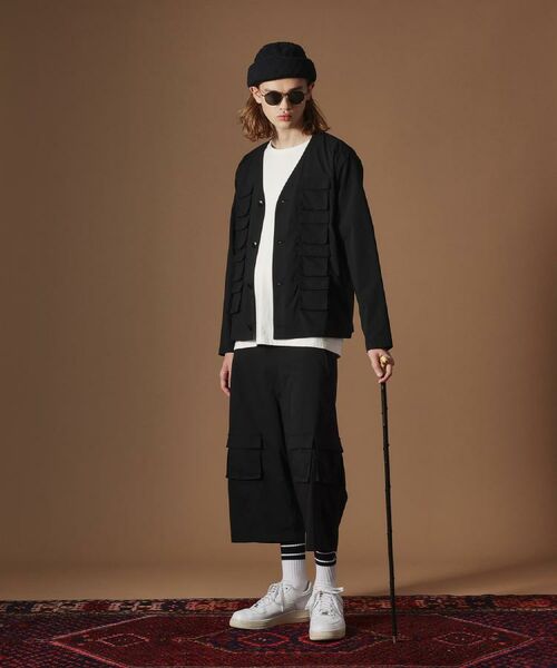 TAKEO KIKUCHI / タケオキクチ レザーブルゾン・ジャケット | エリナシカバーオール | 詳細26