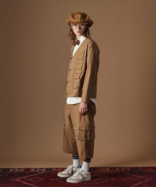 TAKEO KIKUCHI / タケオキクチ レザーブルゾン・ジャケット | エリナシカバーオール | 詳細27